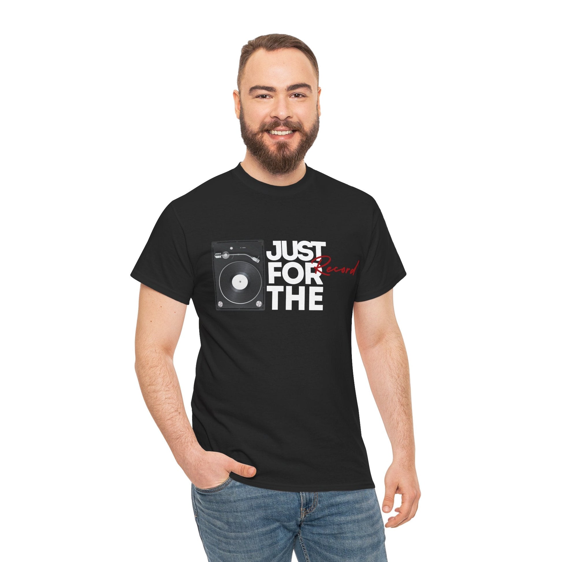 Just for the Record Men's Vinyl T-Shirt