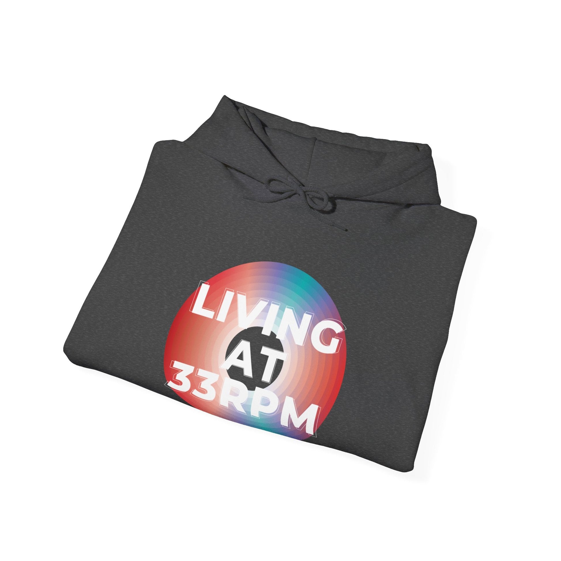 Living at 33rpm Men's Hoodie