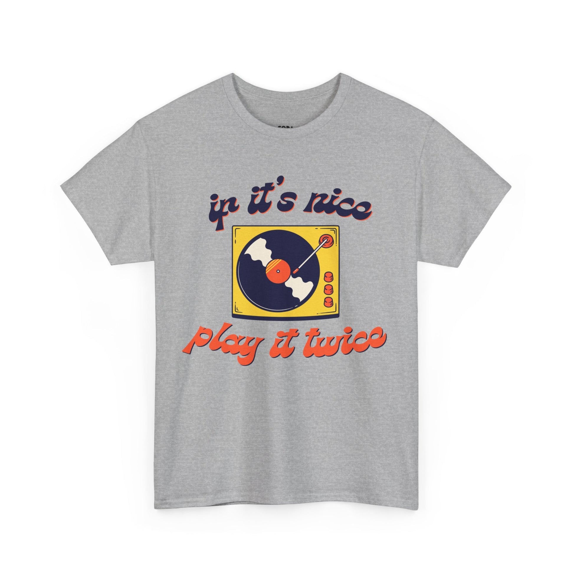 If It's Nice Play It Twice Vinyl T-Shirt