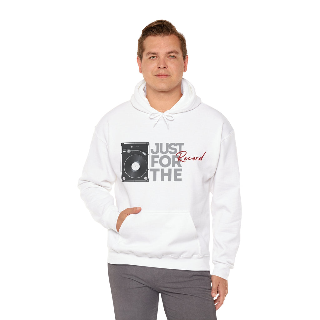 Just for the Record Mens Hoodie