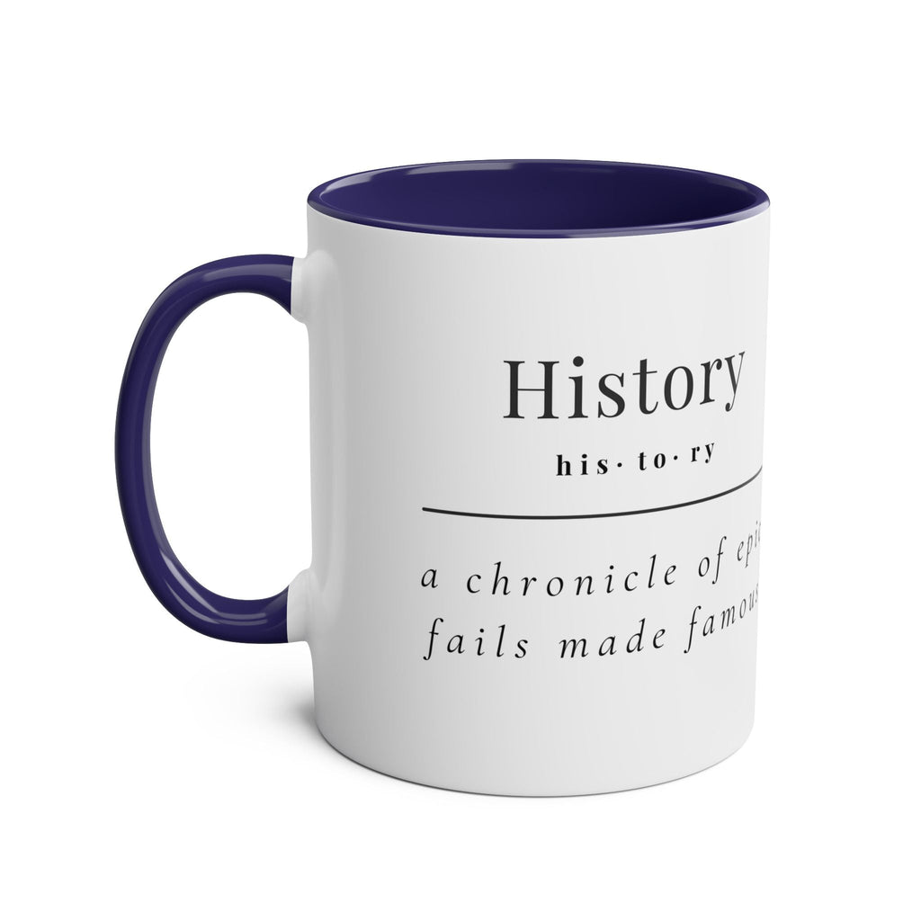 Custom Coffee Mug with Seven Accent Colors