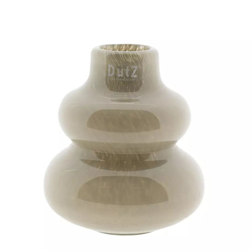 Skrzyszow Small Taupe Vase H16 D14 cm