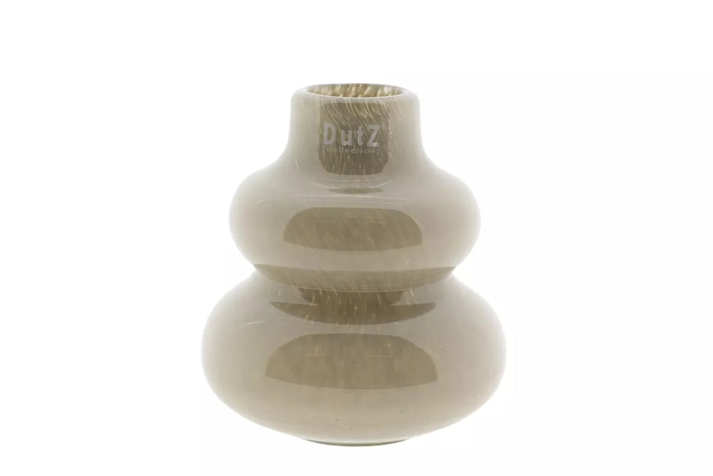 Skrzyszow Small Taupe Vase H16 D14 cm