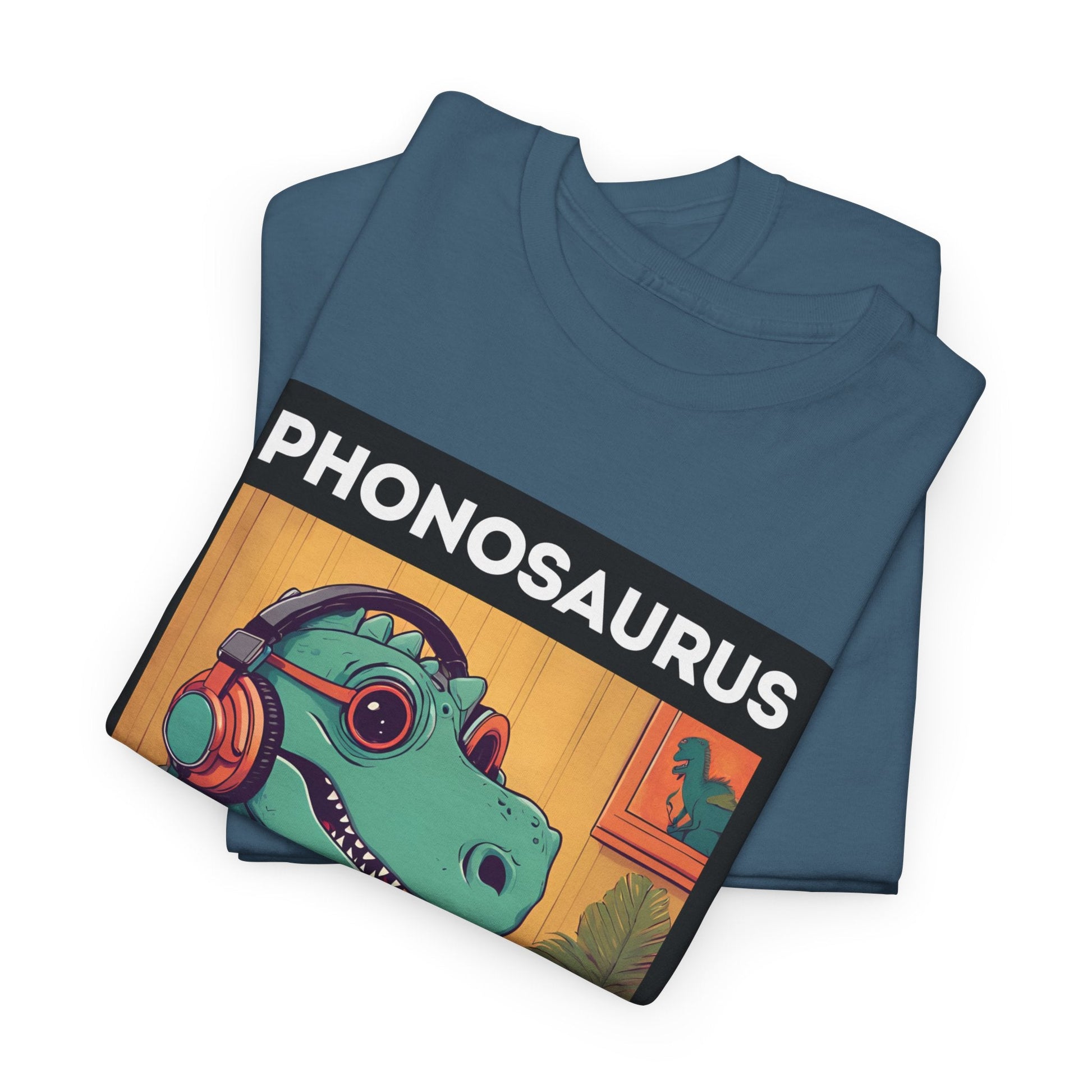 Phonosaurus Men's Vinyl T-Shirt