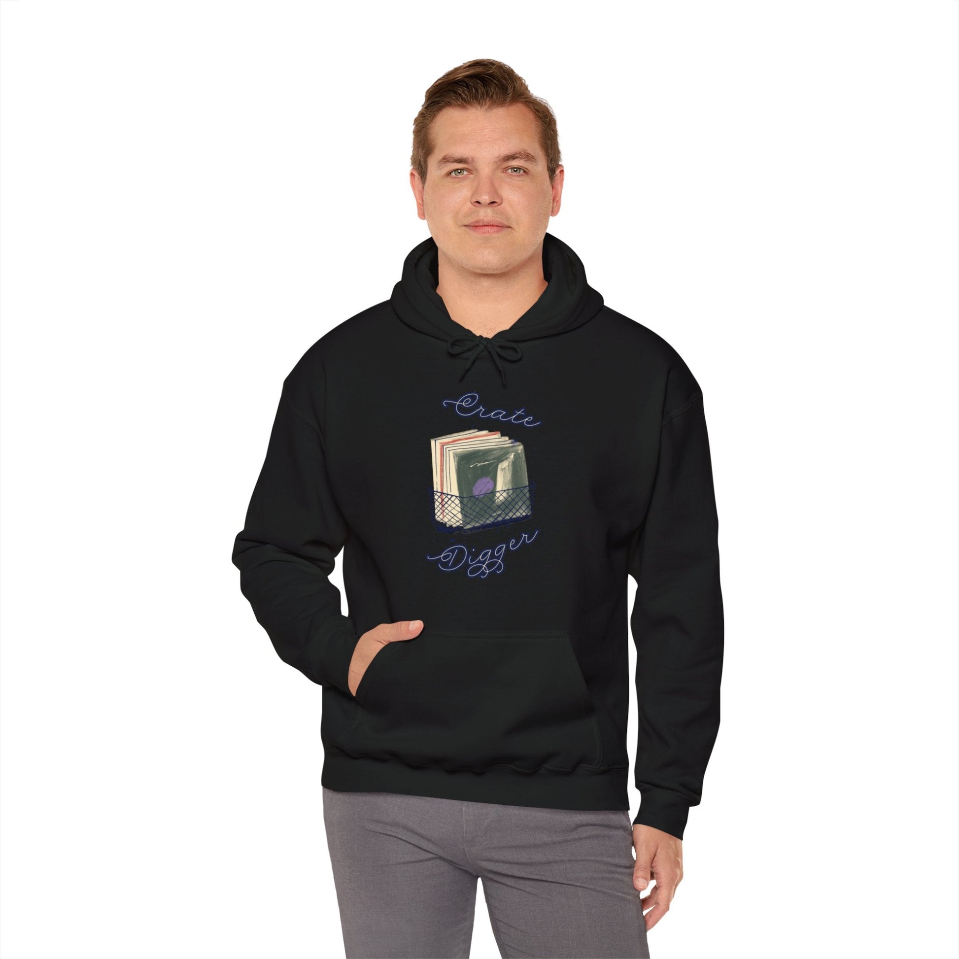 Crate Digger Men's Hoodie