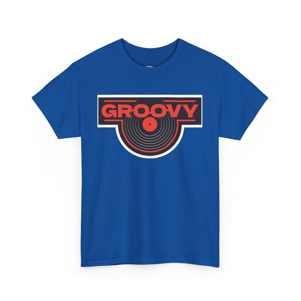 Groovy Men's Vinyl Records T-Shirt