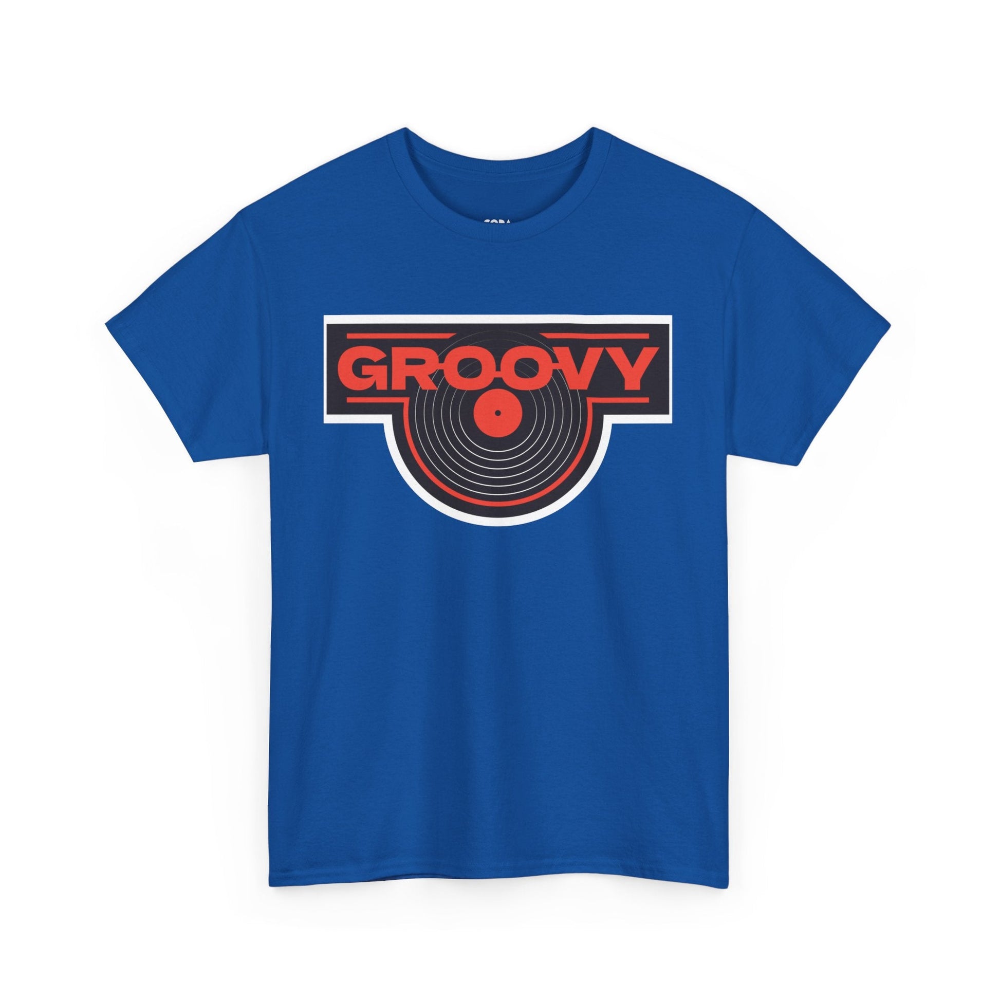 Groovy Men's Vinyl Records T-Shirt