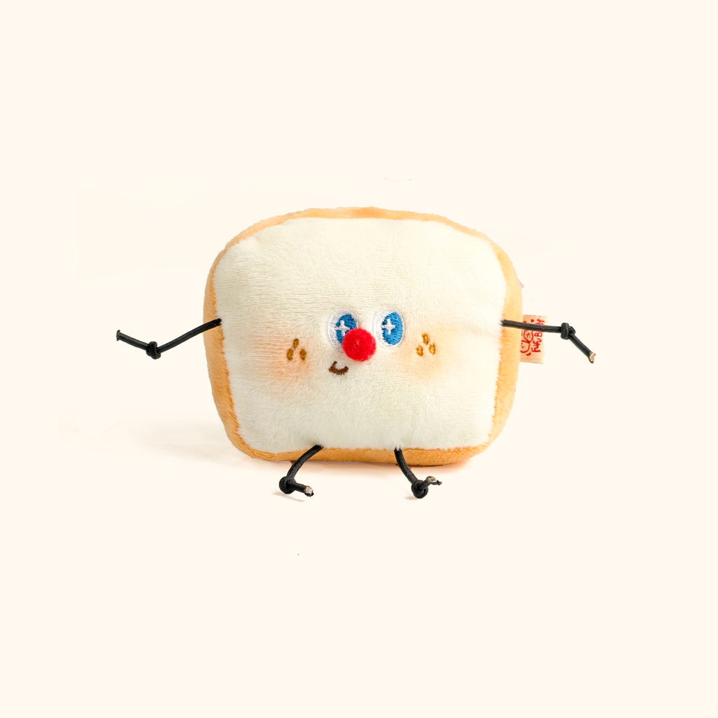 Toast AirPods Case Bag Charm Plush Toy