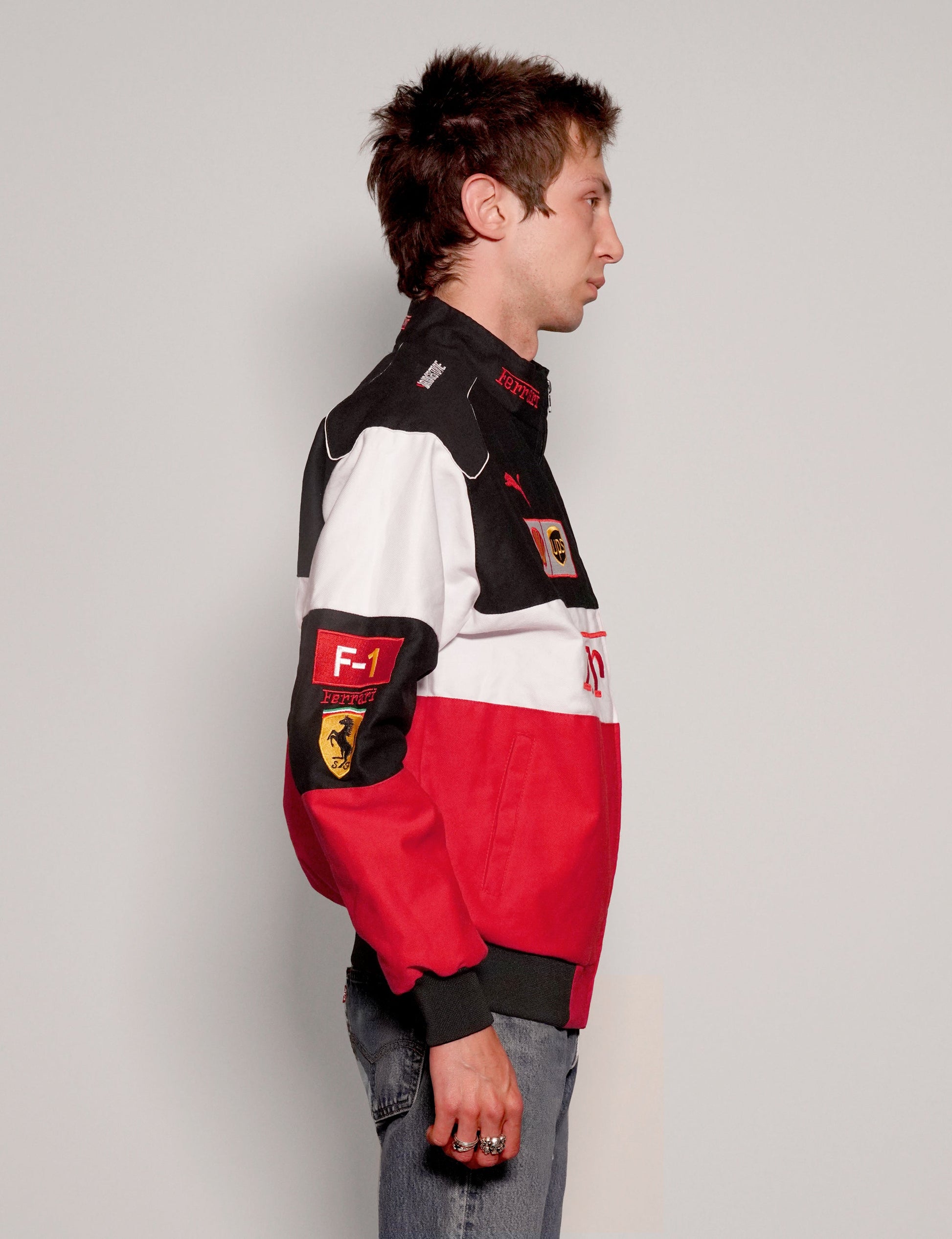 Red Racing Jacket Vintage
