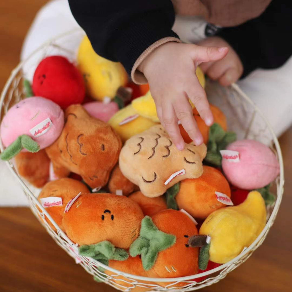 Mini Banana Bag Charm in White