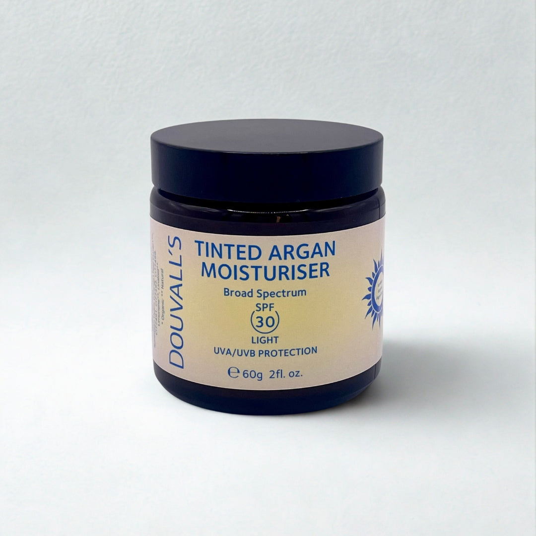 Tinted Argan Moisturiser SPF30 UVA UVB Protection 60ml