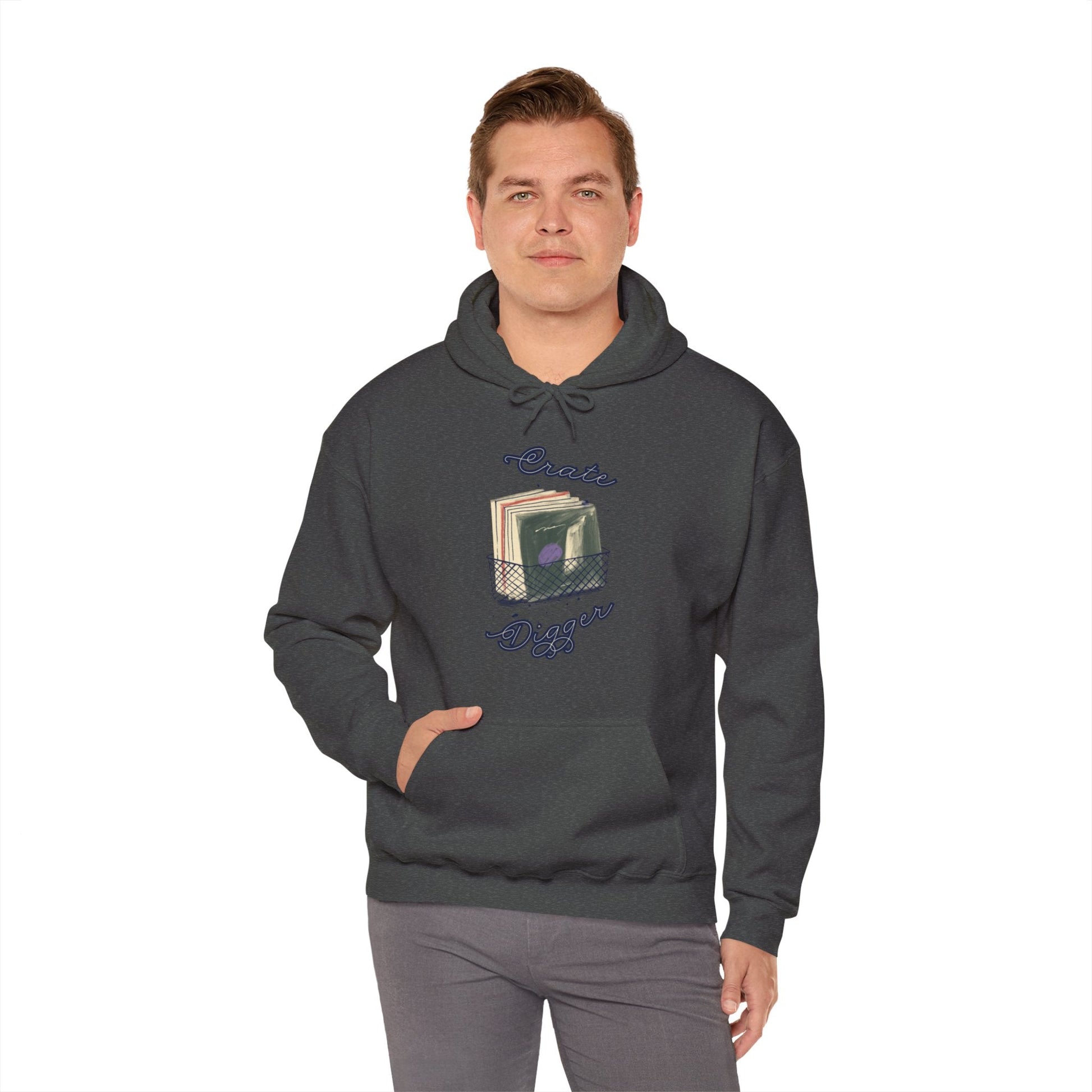 Crate Digger Men's Hoodie