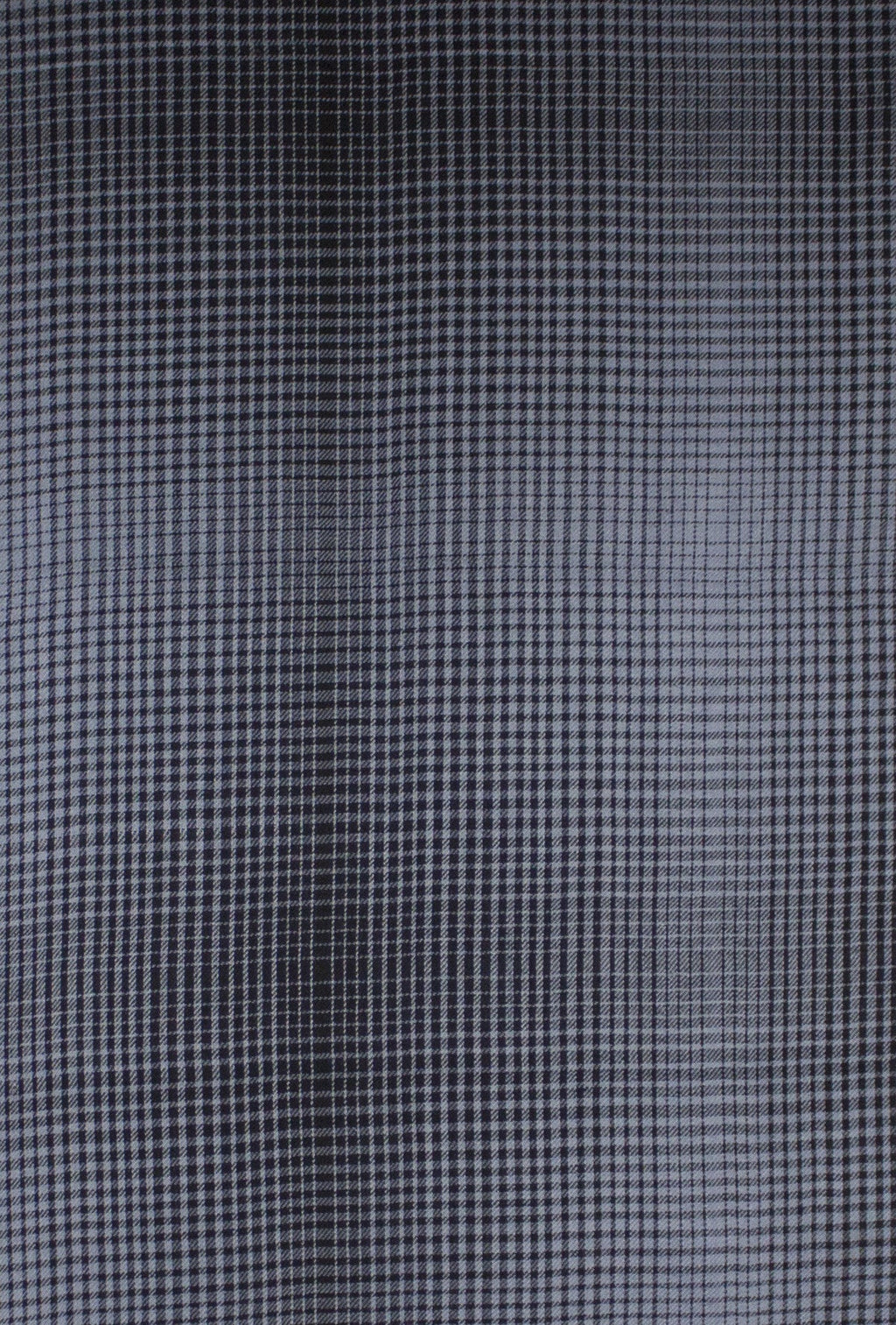 Gradient Check Viscose Scarf in Grey Black