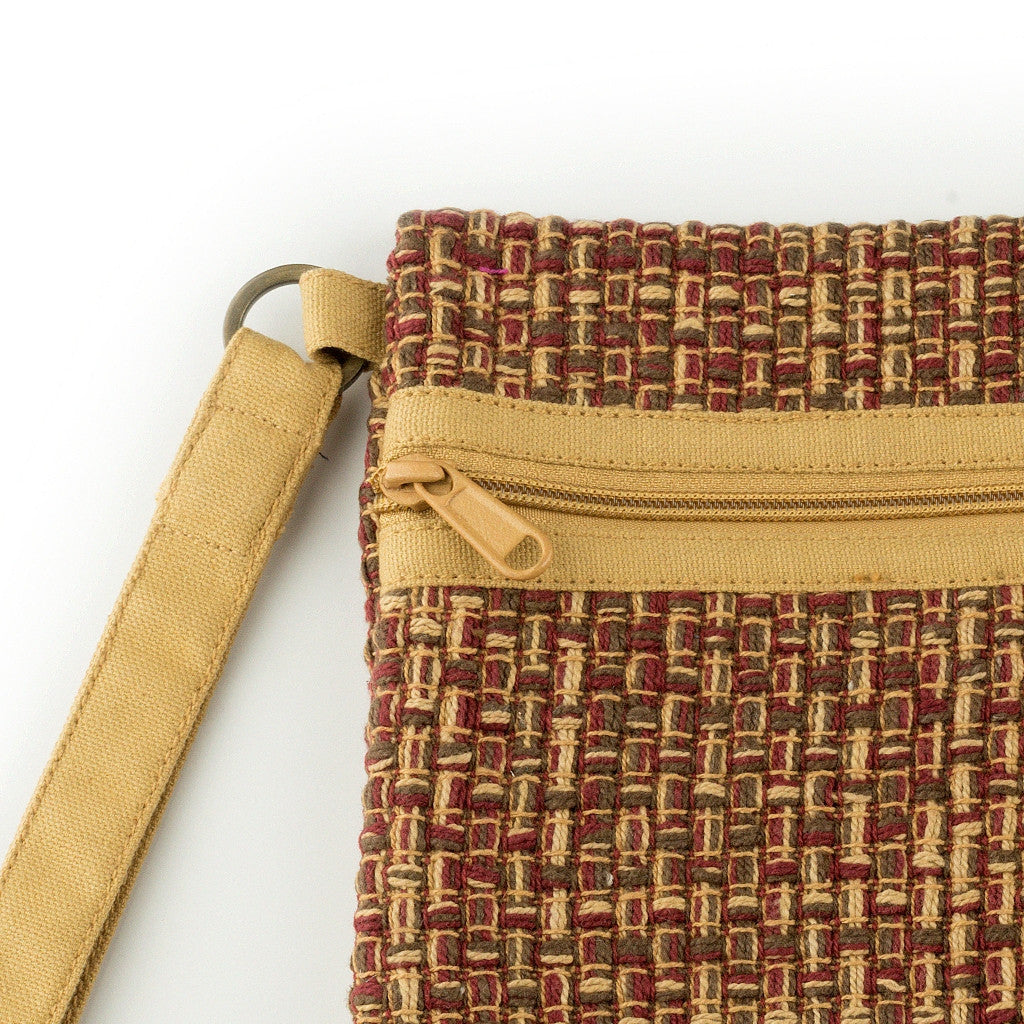 Red Brown Wrist Pouch