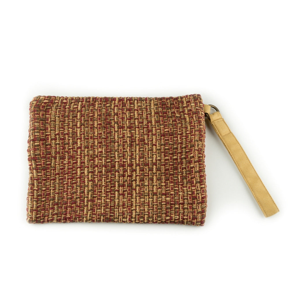 Red Brown Wrist Pouch