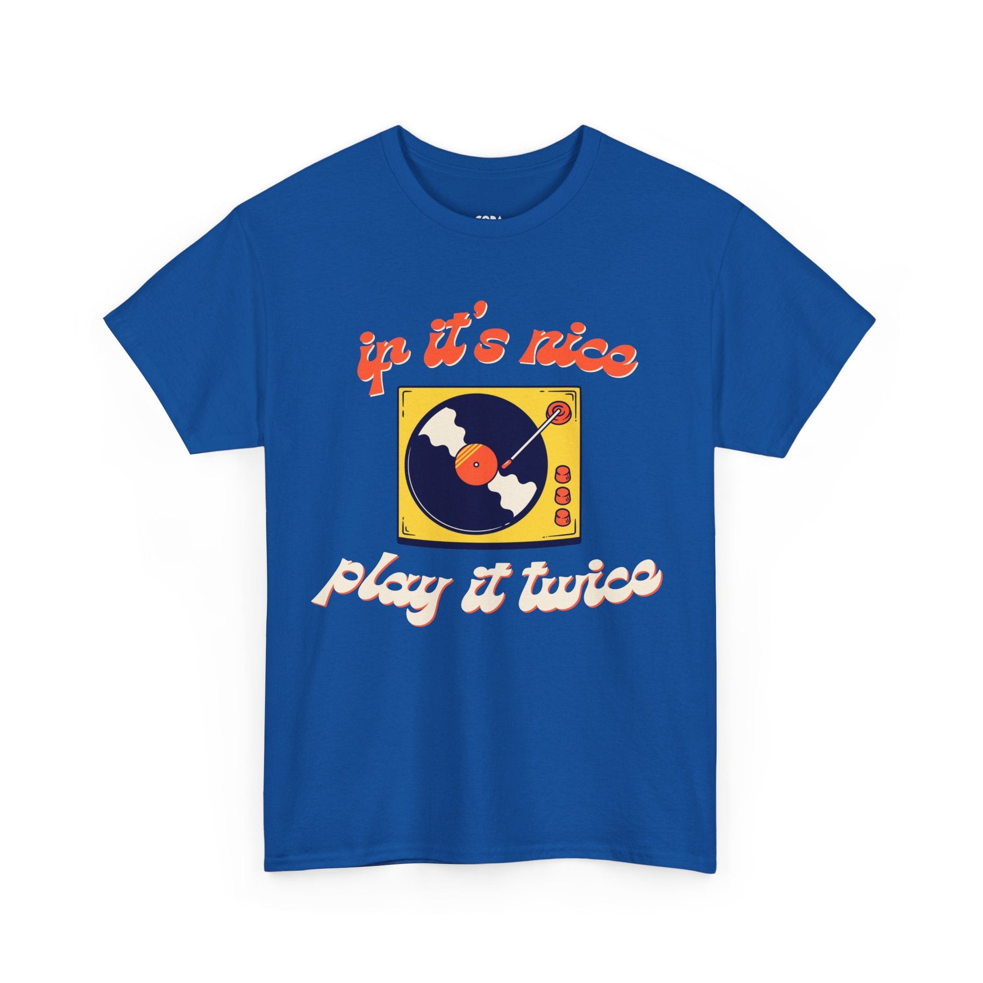 If It's Nice Play It Twice Vinyl T-Shirt