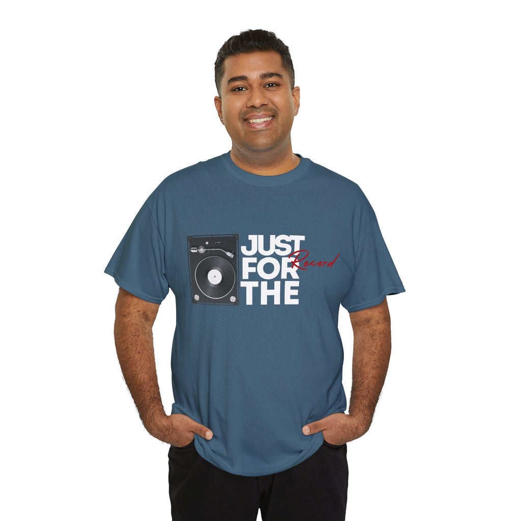 Just for the Record Men's Vinyl T-Shirt