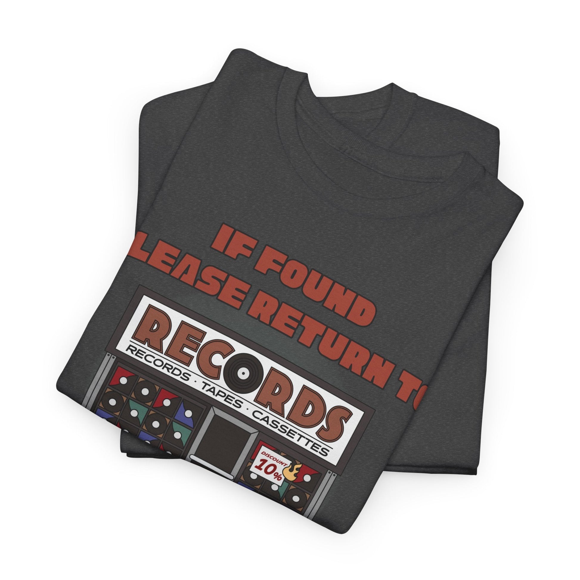 If Found, Please Return to the Record Store Men's T-Shirt
