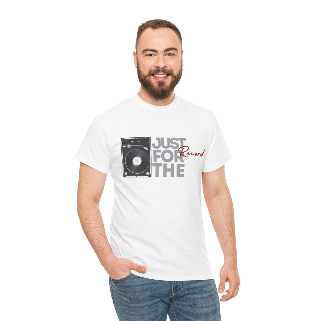Just for the Record Men's Vinyl T-Shirt