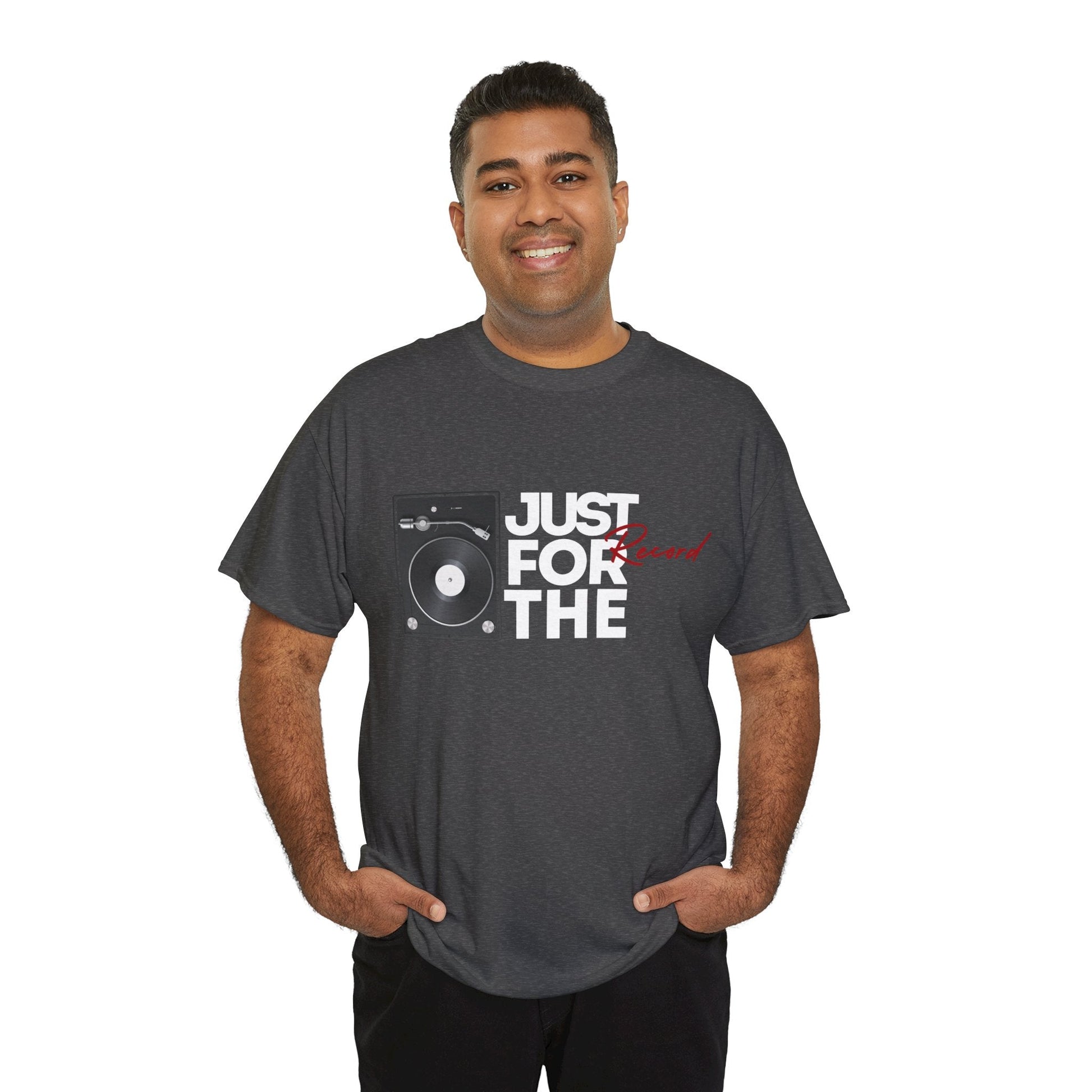 Just for the Record Men's Vinyl T-Shirt
