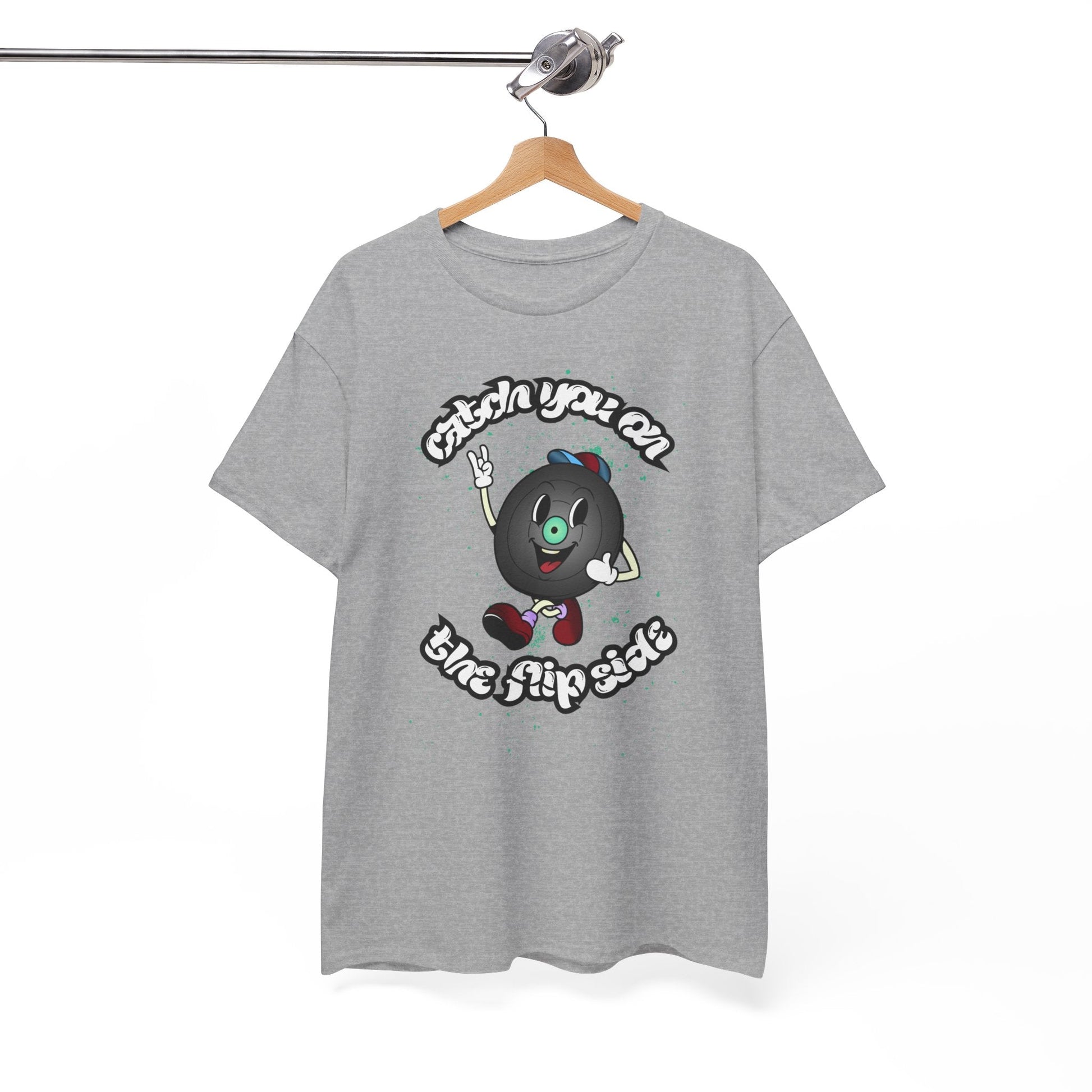Catch You On The Flip Side Men's Vinyl T-Shirt