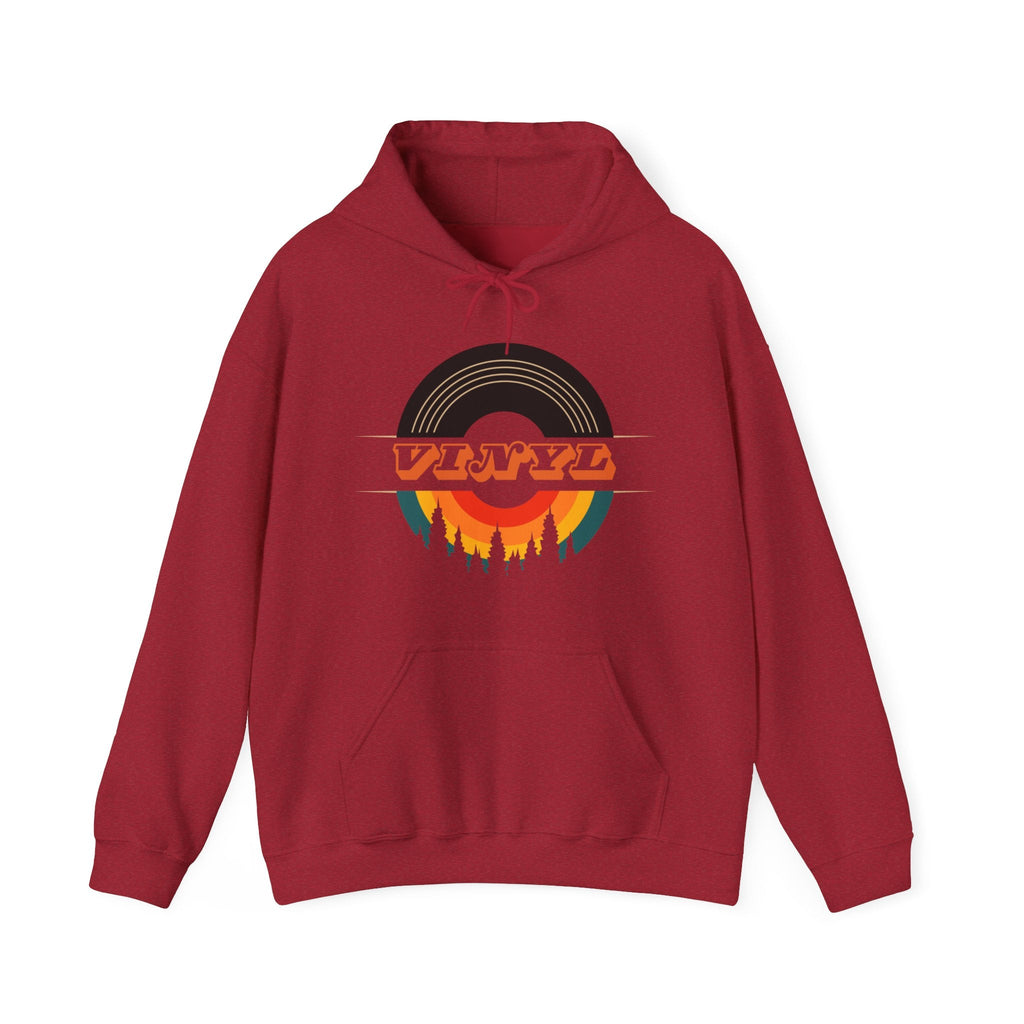 Vinyl Record Logo Men's Hoodie