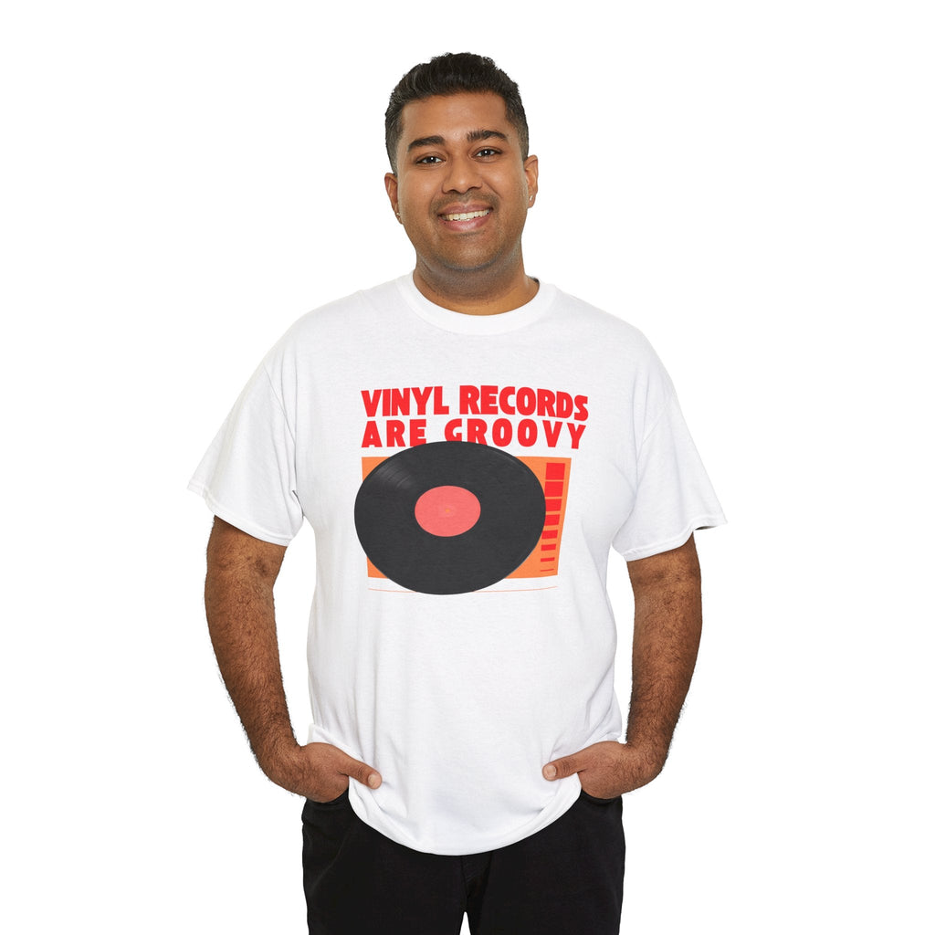 Vinyl Records Are Groovy Bold T-Shirt