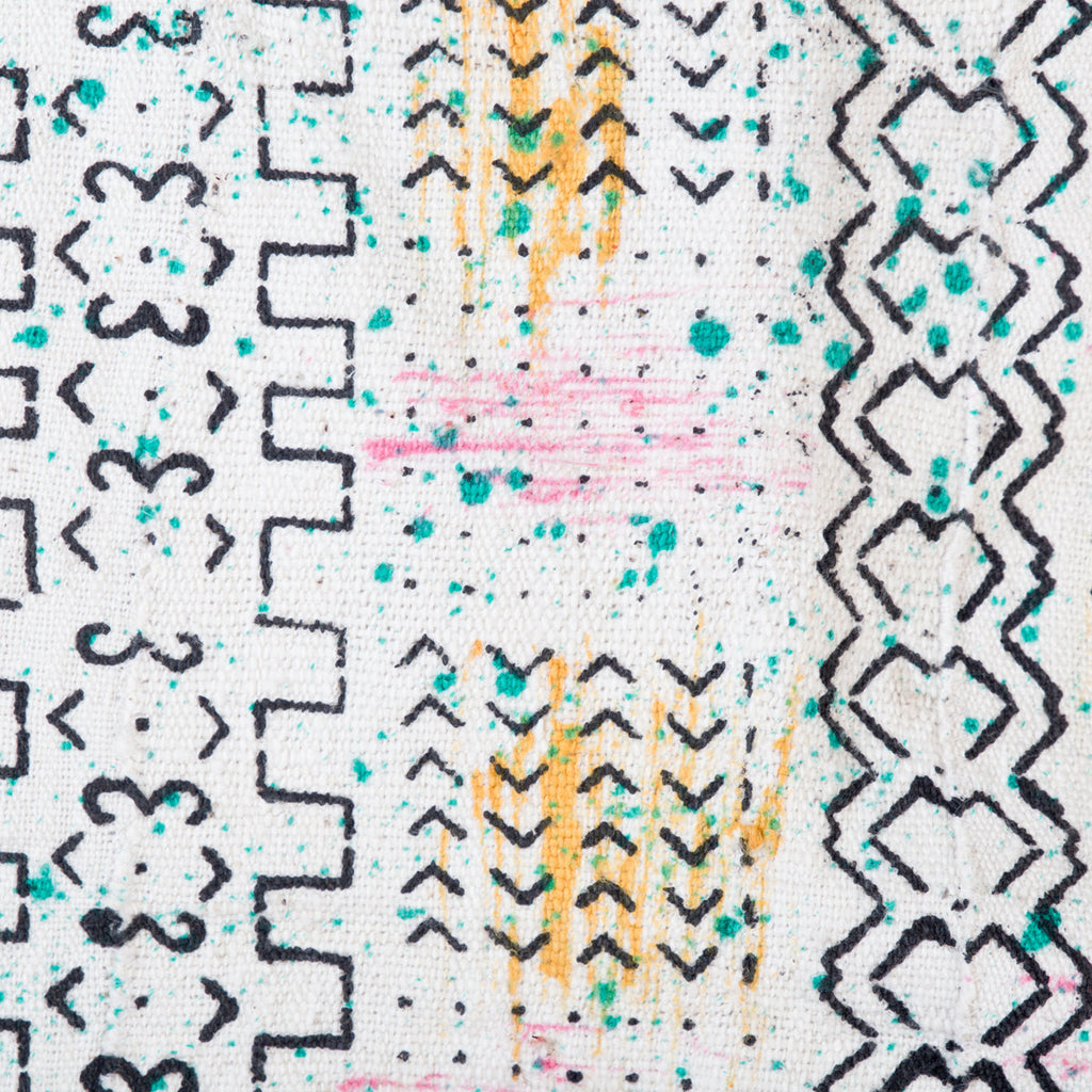 Handwoven Mud Cloth Throw 166cm x 104cm