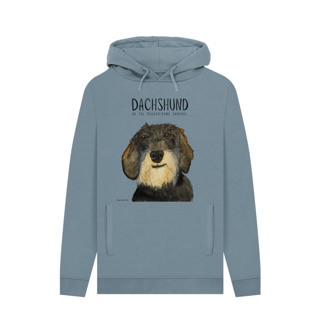 Wire Haired Dachshund Hoodie Small Legs Big Attitude