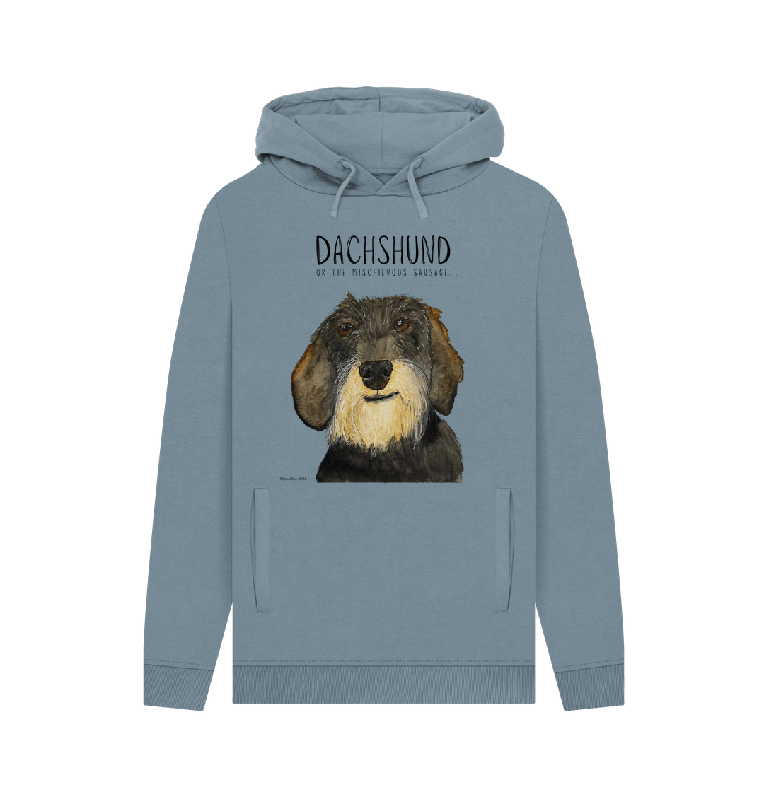 Wire Haired Dachshund Hoodie Small Legs Big Attitude