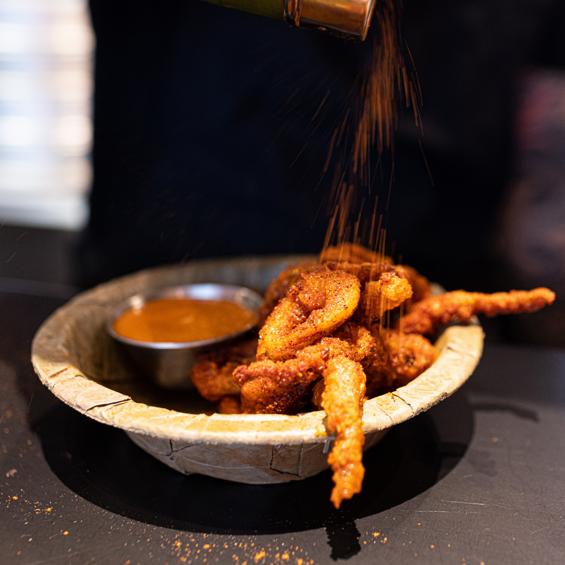 Small Disposable Leaf Bowls 15cm Natural Compostable