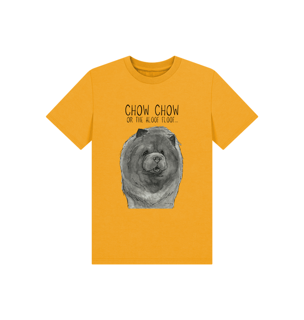 Blue Chow Chow Kids T-Shirt for Young Dog Lovers
