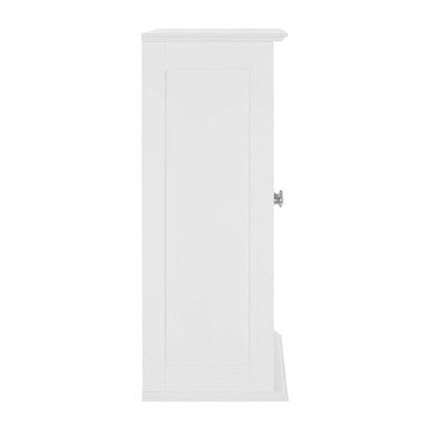 White Wood 2 Door Wall Cabinet