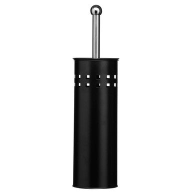 Matt Black Square Toilet Brush Holder