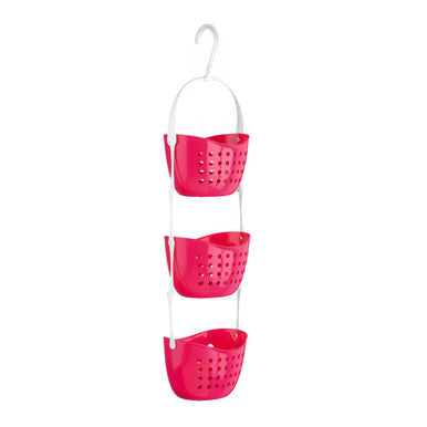 Hot Pink 3 Tier Shower Caddy