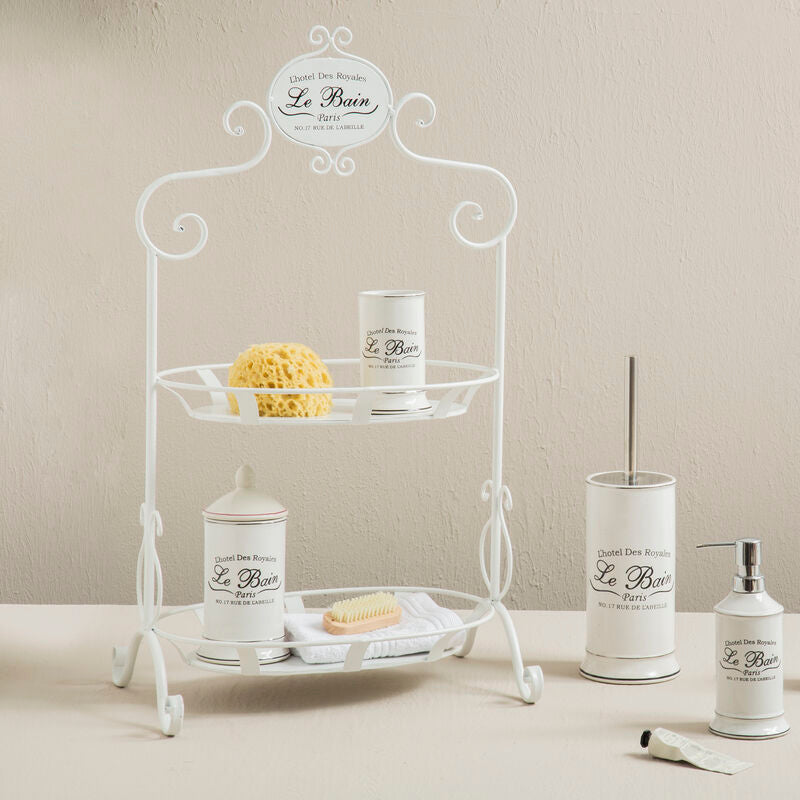 2 Tier Bathroom Stand for Storage and Style