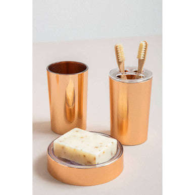 Gold Toothbrush Holder for Modern Bathrooms