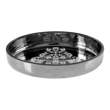 Silver Oval Soap Dish