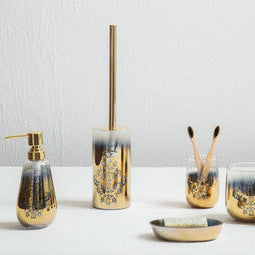 Gold Ombre Toilet Brush