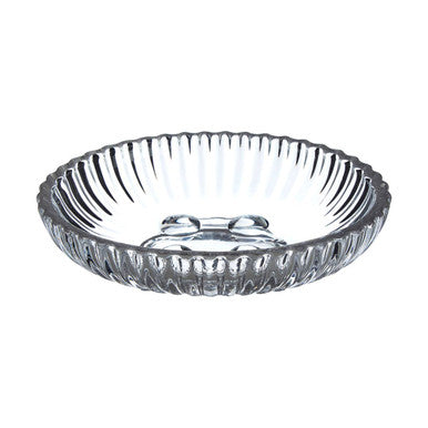 Clear Glass Soap Dish