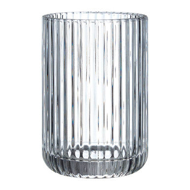 Clear Glass Bathroom Tumbler