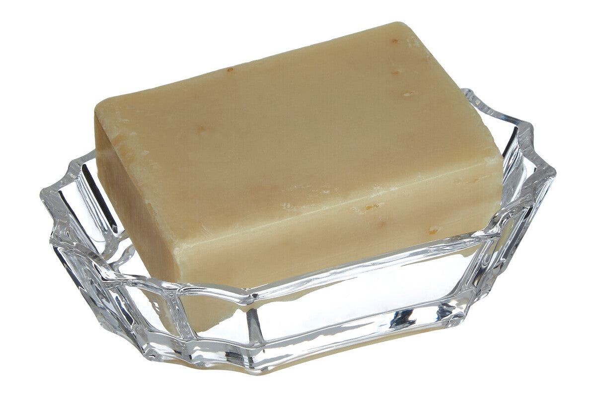 Clear Louvre Soap Dish