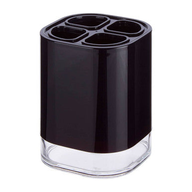 Black Acrylic Toothbrush Holder