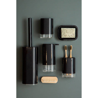 Black Acrylic Toothbrush Holder