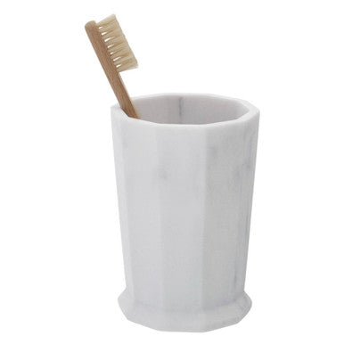 Grey Bathroom Tumbler for Sink and Storage
