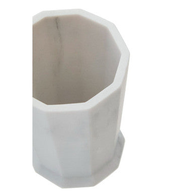 Grey Bathroom Tumbler for Sink and Storage