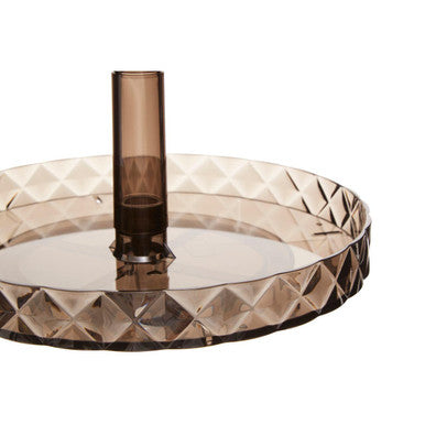 Three Tier Revolving Black Cosmetic Organiser