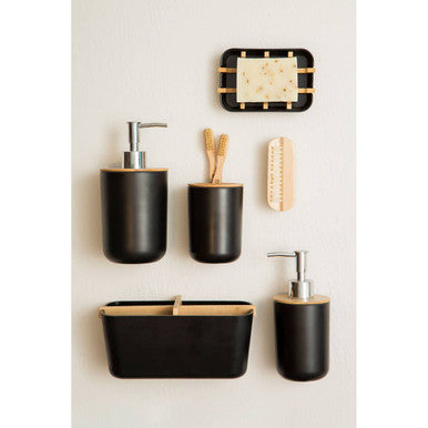 Canyon Black Soap Dish