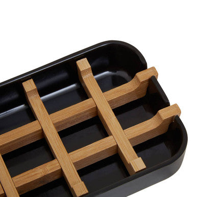 Canyon Black Soap Dish