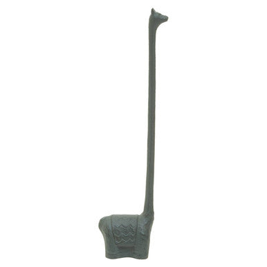 Grey Llama Toilet Roll Holder